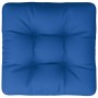 Cojín para sofá de palets de tela azul 60x60x12 cm de , Cojines para sillas y sofás - Ref: Foro24-360457, Precio: 24,99 €, De...