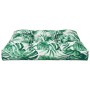 Leaf patterned cushion for pallet sofa 70x70x12 cm by , Cushions for chairs and sofas - Ref: Foro24-360481, Price: 34,29 €, D...