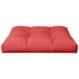 Cojín para sofá de palets de tela rojo 80x80x12 cm de , Cojines para sillas y sofás - Ref: Foro24-360497, Precio: 33,54 €, De...