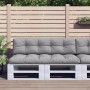 Cushions for pallet sofa, 2 units, gray fabric by , Cushions for chairs and sofas - Ref: Foro24-360822, Price: 102,99 €, Disc...