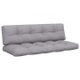 Kissen für Palettensofa, 2 Stück, grauer Stoff. von , Kissen für Stühle und Sofas - Ref: Foro24-360822, Preis: 103,42 €, Raba...