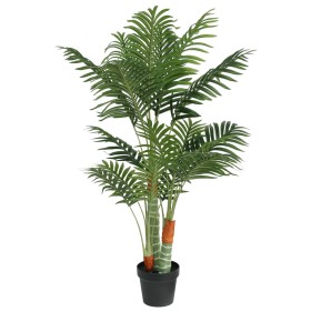 Künstliche Palme mit 3 grünen PP-Stämmen, 120 cm. von , Bäume - Ref: Foro24-4010674, Preis: 77,99 €, Rabatt: %