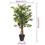 Artificial lemon tree with 3 green PP trunks 85 cm. by , Trees - Ref: Foro24-4010676, Price: 49,16 €, Discount: %