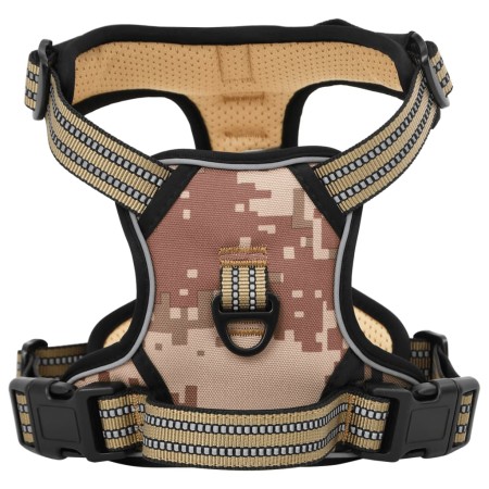 Brown adjustable dog harness with leash and collar. by , Dog products - Ref: Foro24-4013393, Price: 28,99 €, Discount: %