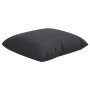 Sofa cushions 4 units black fabric 40x40 cm by , Cushions for chairs and sofas - Ref: Foro24-360366, Price: 28,99 €, Discount: %