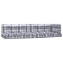 Cushions for pallet sofa, 5 units, gray checkered fabric by , Cushions for chairs and sofas - Ref: Foro24-360791, Price: 109,...