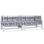 Cushions for pallet sofa, 5 units, gray checkered fabric by , Cushions for chairs and sofas - Ref: Foro24-360791, Price: 90,9...