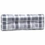 Cushions for pallet sofa, 5 units, gray checkered fabric by , Cushions for chairs and sofas - Ref: Foro24-360791, Price: 109,...