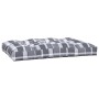 Cushions for pallet sofa, 5 units, gray checkered fabric by , Cushions for chairs and sofas - Ref: Foro24-360791, Price: 109,...