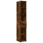 Narrow smoked oak engineered wood wardrobe 30x42.5x225 cm by , Sideboards - Ref: Foro24-3281270, Price: 131,99 €, Discount: %