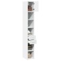 Narrow white engineered wood wardrobe 30x42.5x225 cm by , Sideboards - Ref: Foro24-3281266, Price: 134,85 €, Discount: %