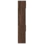 Narrow engineered wood wardrobe in brown oak, 30x42.5x225 cm by , Sideboards - Ref: Foro24-3281272, Price: 134,94 €, Discount: %