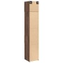 Narrow brown oak wood engineered wardrobe 40x42.5x225 cm by , Sideboards - Ref: Foro24-3281279, Price: 179,99 €, Discount: %