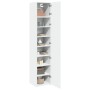 Narrow white engineered wood wardrobe 45x42.5x225 cm by , Sideboards - Ref: Foro24-3281287, Price: 194,18 €, Discount: %