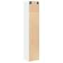 Narrow white engineered wood wardrobe 45x42.5x225 cm by , Sideboards - Ref: Foro24-3281287, Price: 194,18 €, Discount: %