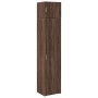 Narrow engineered wood wardrobe in brown oak, 45x42.5x225 cm by , Sideboards - Ref: Foro24-3281293, Price: 193,91 €, Discount: %