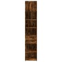 Narrow smoked oak veneer wood cabinet 45x42.5x225 cm by , Sideboards - Ref: Foro24-3281298, Price: 167,56 €, Discount: %