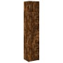 Narrow smoked oak veneer wood cabinet 45x42.5x225 cm by , Sideboards - Ref: Foro24-3281291, Price: 188,69 €, Discount: %