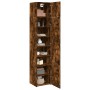 Narrow smoked oak veneer wood cabinet 45x42.5x225 cm by , Sideboards - Ref: Foro24-3281291, Price: 188,69 €, Discount: %