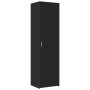 Narrow black engineered wood wardrobe 50x42.5x225 cm by , Sideboards - Ref: Foro24-3281302, Price: 215,27 €, Discount: %