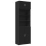 Engineered wood black wardrobe 70x42.5x225 cm by , Sideboards - Ref: Foro24-3281316, Price: 228,25 €, Discount: %