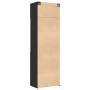 Engineered wood black wardrobe 70x42.5x225 cm by , Sideboards - Ref: Foro24-3281316, Price: 228,25 €, Discount: %