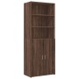 Armario de madera ingeniería marrón roble 70x42,5x225 cm de , Aparadores - Ref: Foro24-3281321, Precio: 227,12 €, Descuento: %