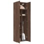 Armario de madera ingeniería marrón roble 70x42,5x225 cm de , Aparadores - Ref: Foro24-3281335, Precio: 245,55 €, Descuento: %