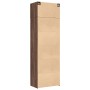 Armario de madera ingeniería marrón roble 70x42,5x225 cm de , Aparadores - Ref: Foro24-3281335, Precio: 245,55 €, Descuento: %