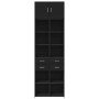 Armario de madera de ingeniería negro 70x42,5x225 cm de , Aparadores - Ref: Foro24-3281337, Precio: 243,16 €, Descuento: %