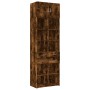 Engineered wood smoked oak wardrobe 70x42.5x225 cm by , Sideboards - Ref: Foro24-3281340, Price: 235,50 €, Discount: %