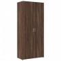 Armario de madera de ingeniería marrón roble 80x42,5x225 cm de , Aparadores - Ref: Foro24-3281356, Precio: 244,35 €, Descuent...