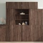 Engineered wood brown oak wardrobe 80x42.5x225 cm by , Sideboards - Ref: Foro24-3281349, Price: 242,56 €, Discount: %