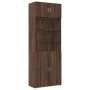 Engineered wood brown oak wardrobe 80x42.5x225 cm by , Sideboards - Ref: Foro24-3281349, Price: 243,99 €, Discount: %