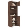 Armario de madera de ingeniería marrón roble 80x42,5x225 cm de , Aparadores - Ref: Foro24-3281349, Precio: 242,56 €, Descuent...