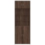 Engineered wood brown oak wardrobe 80x42.5x225 cm by , Sideboards - Ref: Foro24-3281349, Price: 243,99 €, Discount: %