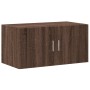 Engineered wood brown oak wardrobe 80x42.5x225 cm by , Sideboards - Ref: Foro24-3281349, Price: 243,99 €, Discount: %