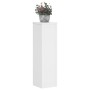 Soporte de plantas 2 uds madera ingeniería blanco 17x17x60 cm de , Soportes para macetas - Ref: Foro24-852933, Precio: 54,91 ...