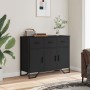 Ingenieurholz-Sideboard schwarz 97x32,5x74,5 cm von , Sideboards - Ref: Foro24-848559, Preis: 136,10 €, Rabatt: %