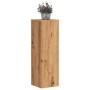 Soportes de plantas 2 uds madera roble artisian 25x25x80 cm de , Soportes para macetas - Ref: Foro24-852950, Precio: 74,08 €,...