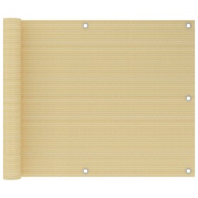 Beige HDPE-Balkonmarkise 75x500 cm von vidaXL, Sonnenschirme - Ref: Foro24-310910, Preis: 21,99 €, Rabatt: %