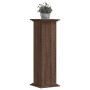 Soportes de plantas madera ingeniería marrón roble 33x33x100 cm de , Soportes para macetas - Ref: Foro24-852984, Precio: 68,2...