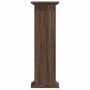 Soportes de plantas madera ingeniería marrón roble 33x33x100 cm de , Soportes para macetas - Ref: Foro24-852984, Precio: 68,2...