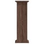 Soportes de plantas madera ingeniería marrón roble 33x33x100 cm de , Soportes para macetas - Ref: Foro24-852984, Precio: 68,2...