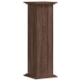 Soportes de plantas madera ingeniería marrón roble 33x33x100 cm de , Soportes para macetas - Ref: Foro24-852984, Precio: 68,2...