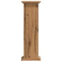 Engineered oak wood plant stands, artisan design, 33x33x100cm by , Pot stands - Ref: Foro24-852986, Price: 66,51 €, Discount: %