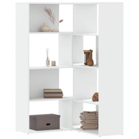 Corner shelf 4 levels white wood 85x85x140 cm by , Bookcases and shelves - Ref: Foro24-3307810, Price: 169,47 €, Discount: %