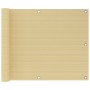 Beige HDPE-Balkonmarkise 75x300 cm von vidaXL, Sonnenschirme - Ref: Foro24-310908, Preis: 16,79 €, Rabatt: %