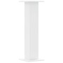 Soportes de plantas 2 uds madera ingeniería blanco 30x30x95 cm de , Soportes para macetas - Ref: Foro24-3307873, Precio: 79,8...