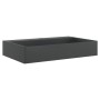 Cast mineral/matte black marble sink 60x38x11 cm by , Sinks - Ref: Foro24-155980, Price: 163,43 €, Discount: %